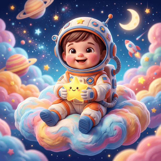 Qurious Baby Astronaut